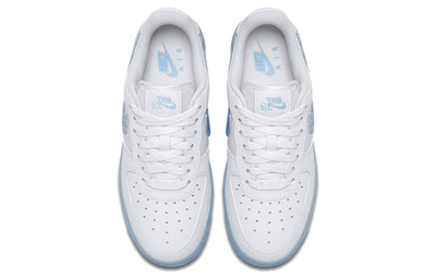 Air force 1 top hydrogen blue laser blue