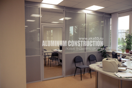 Двери из алюминиевого профиля и стекла