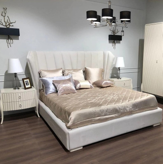 КРОВАТЬ С РЕШЕТКОЙ 180*200  RIMINI  (L229*P235*H144) FRATELLI BARRI FB.BD.RIM.754