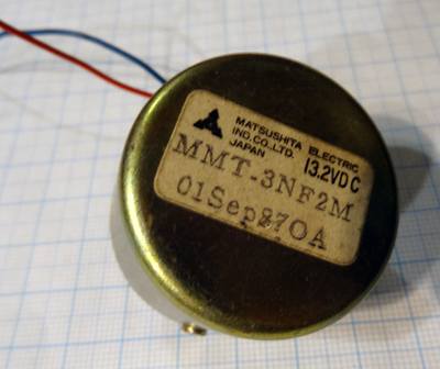 мотор MMT-3NF2M  13.2V DC