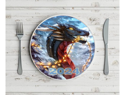 Тарелка год Дракона №12