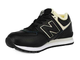 New Balance 574 Черные/мех (41-45) Арт: 049М