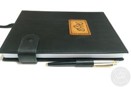 Мужской блокнот из натуральной кожи, кожаный ежедневник, ежедневник ручной работы, ежедневник спб