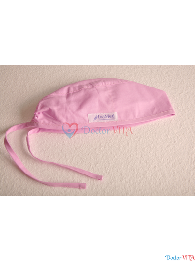 Медицинская шапочка "Розовая классика"