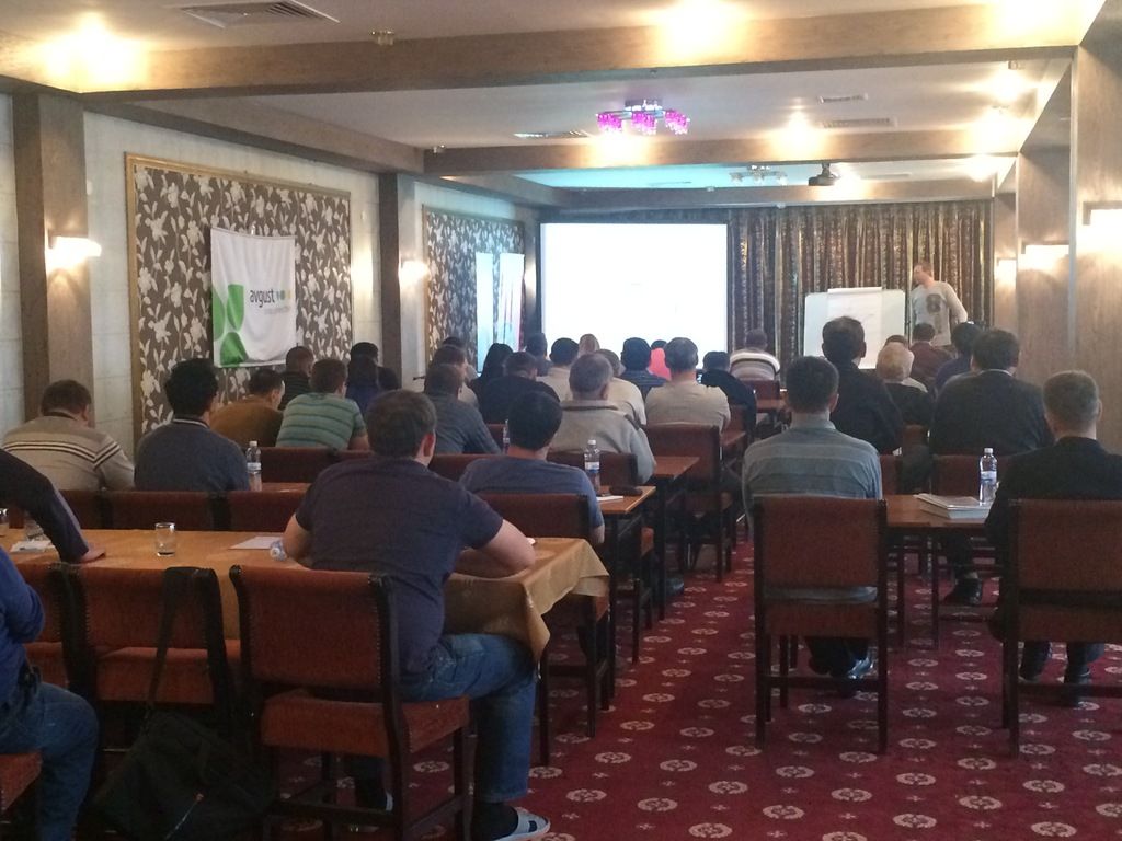 Nikolay Zelenskii met with Kazakh farmers in the educational seminars of CJSC &laquo;Avgust&raquo; November 16, 