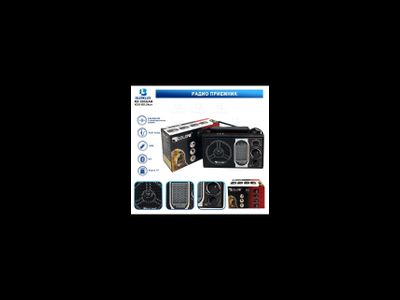 Радиоприемник RX-303UAR Golone, SD/USB, acc, коричневое