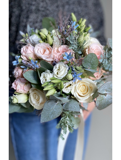 Букет невесты & Бутоньерка № 1317