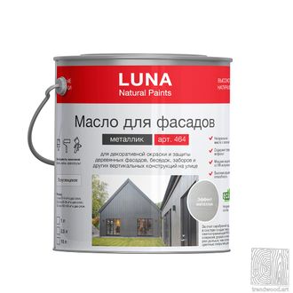 Масло для фасадов металлик LUNA 464