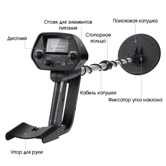 Металлоискатель Орбита OT-VNP16/ Металлоискатель ручной/ Для поиска металлов/золота/монет
