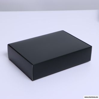 Коробка складная «Чёрная» 21 х 15 х 5 см