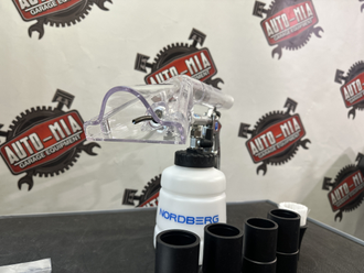 Пистолет моющий с металлической вращающейся насадкой, торнадор с комплектом насадок NORDBERG NP9008K1