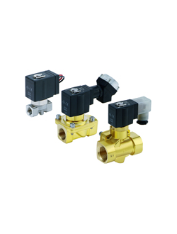 Энергосберегающий 2/2 нормально закрытый  клапан для различных сред VXE