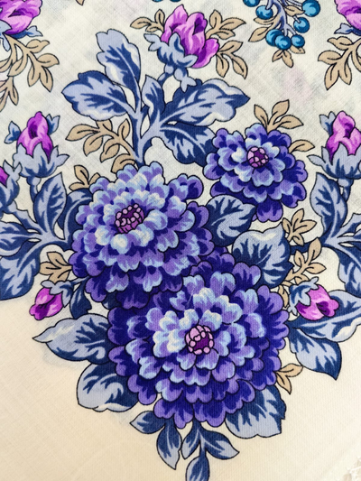 Павловопосадский платок Царский дворик 2021-1