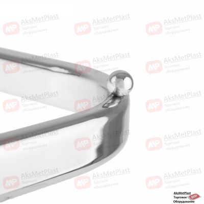 2240A Вешало П-образное дистанционное цвет: хром 900x250мм для системы Базис/Canalina/Global