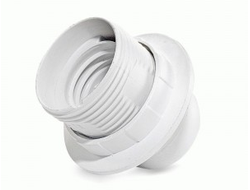 UNIVersal патрон E27 термопластик люстровый с кольцом белый 4А 250В 5560711