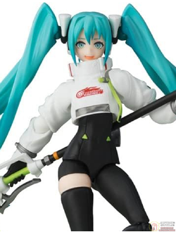 Фигурка фигма Мику Хацунэ (figma Racing Miku 2022 Ver.)