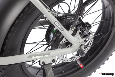 Электровелосипед Gelbert Saturn Dual PRO серый