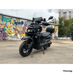 Скутер бензиновый GT TANK 02 черный