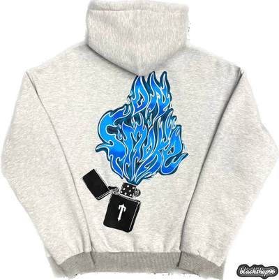 Худи Trapstar Graffiti Logo Grey (S, M, L, XL, 2XL)