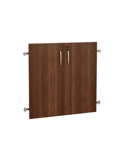 ДВЕРИ ЛДСП 2 СЕКЦИИ С ЗАМКОМ АЛЬФА 62.59