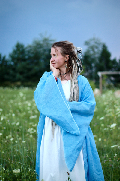 Накидка-кимоно «Жар-птица»