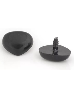 Носик для кукол, 15х13 мм глянцевый