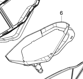 Адаптер воздушного фильтра оригинал BRP 508001021/ 508000687 для BRP LYNX/Ski-Doo (Adapter)