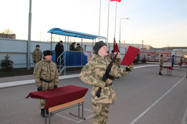 Присяга воинов Национальной гвардии 11.01.2023 г.