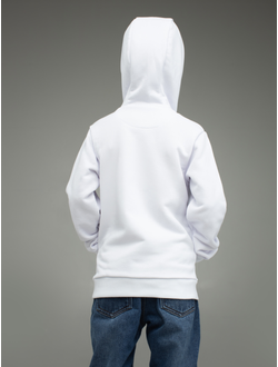 FUTBITEX ТОЛСТОВКА БЕЛАЯ БЕЗ НАЧЕСА ДЛЯ СУБЛИМАЦИИ размер 32, рост 134