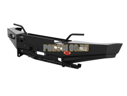 Передний силовой бампер серии Трофи на Chevrolet NIVA 2009-2020 (02.006.03)
