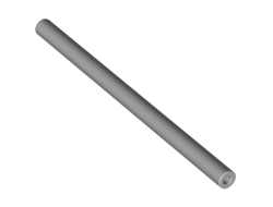 Hose, Pneumatic 4mm D.  33L / 26.4cm, Light Bluish Gray (5102c33 / 4631296)