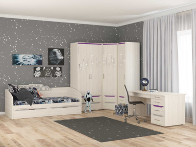 Набор мебели для детской Мегаполис 9