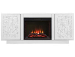 Электрокамин Майами WT с очагом Sparta 25.5 LED