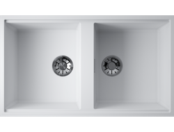 МОЙКА OMOIKIRI KITAGAWA 83-2-U  WH (4993809) БЕЛЫЙ