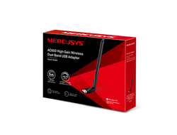 Сетевой адаптер Wi-Fi Mercusys MU6H USB 2.0