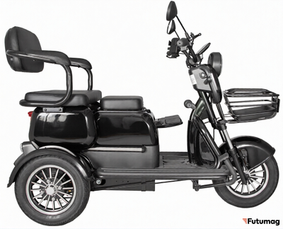 Электроскутер IKINGI SIBTRIKE 1000W 60V25Ah черный