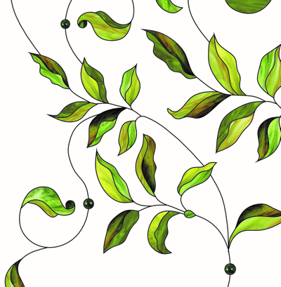 ВИТРАЖНАЯ ПЛЕНКА FL-21