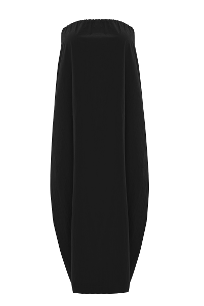 Платье с открытыми плечами