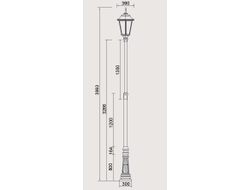 Парковый светильник   BREMEN
