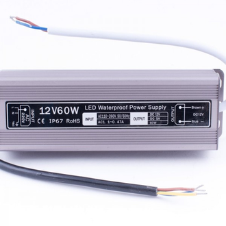 Блок питания для светодиодной ленты SWG 12В 5А 60Вт IP67