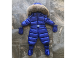 М.18-37 Комбинезон Moncler лаковый электрик  (68)