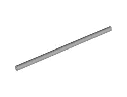 Hose, Pneumatic 4mm D. V2 Precut 13L / 10.4cm, Light Bluish Gray (37467 6477115)