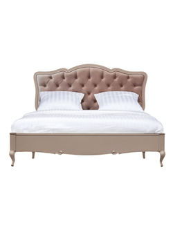 КРОВАТЬ TIMBER ПОРТОФИНО (L180ХP210ХH131,6) ДВУСПАЛЬНАЯ  160Х200СМ  Т-566/CRSH