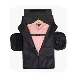 Кожаный портплед / дорожная сумка Milano black 
(арт. 4035-01)