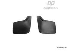 Брызговики задние для Renault Sandero (2009-2014) NORPLAST (полиуретан)