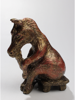 Талисман по года "Лошадь в мыслях" красная