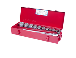 Набор торцевых головок с принадлежностями 3/4", шестигранные, 21-50 мм, 16 предметов KING TONY 6316MR