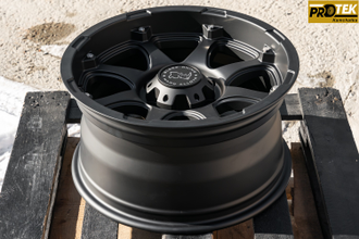 Комплект дисков R17 9,0J ET+12 6*139,7 Black Rhino Glamis Черный матовый (R696)