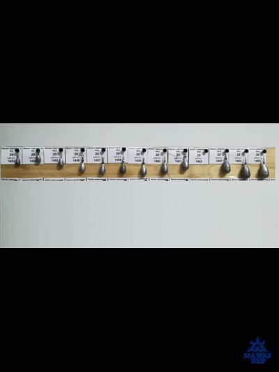 Грузило Капля с вертлюгом 12гр