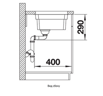 Мойка Blanco ETAGON 700 - IF/A с отв. арм. InFino